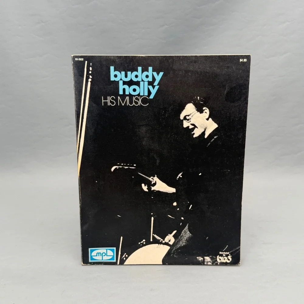 Buddy Holly: His Music 1977 Songbook Buddy Holly Sheet Music 27 songs, photos